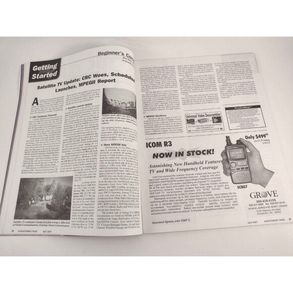Monitoring Times Magazine My Favorite Scanning MILCOM April 2001 Shortwave Radio - Picture 4 of 7